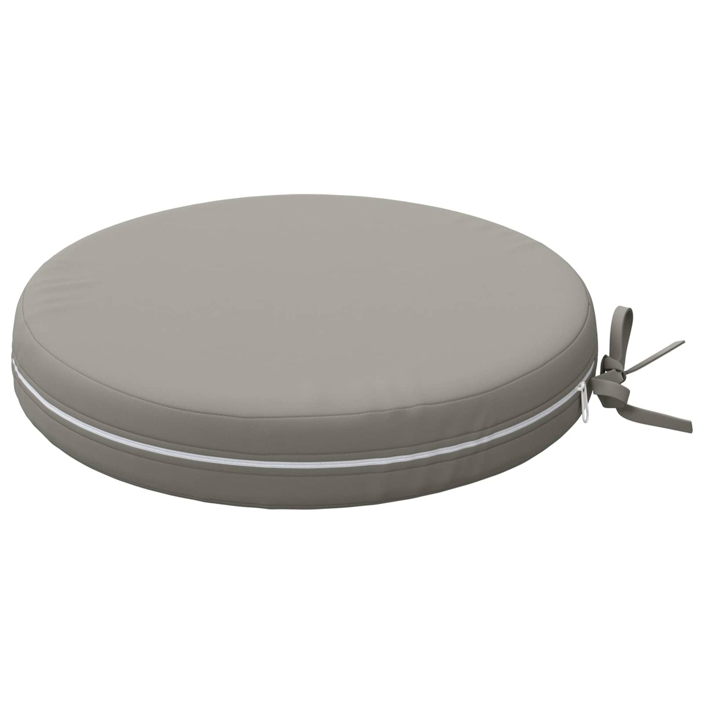 4-Piece Seat Cushions SOEST 4 pcs 100% Polyester Grey