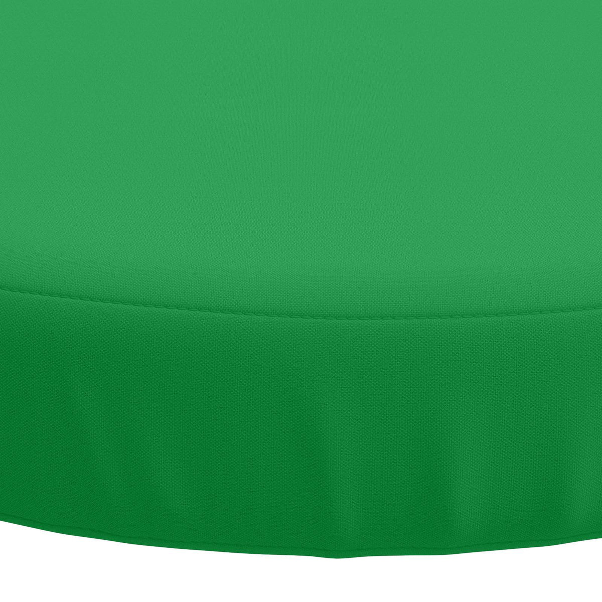 Seat Cushions SOEST 4 pcs 100% Polyester Green Ø 40 x 7 cm