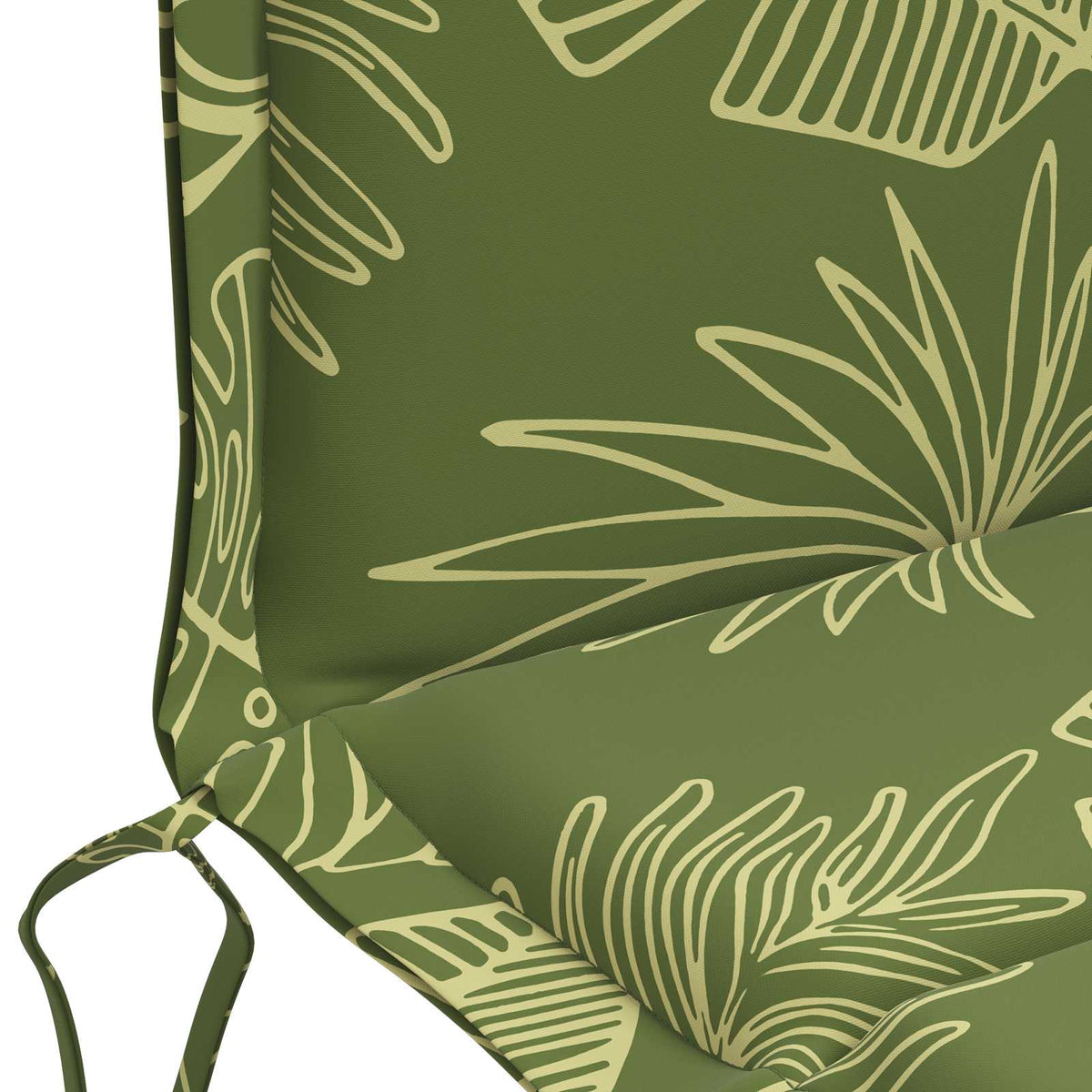 6-Piece High Back Chair Cushions GEMERT 6 pcs 100% Polyester