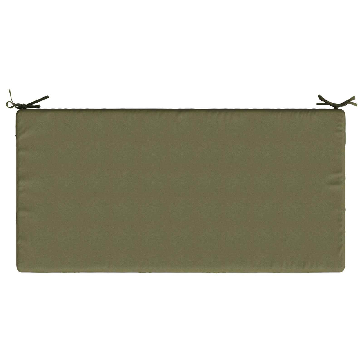 Seat Cushion SOEST 100% Polyester Olive green 120 x 60 x 15 cm