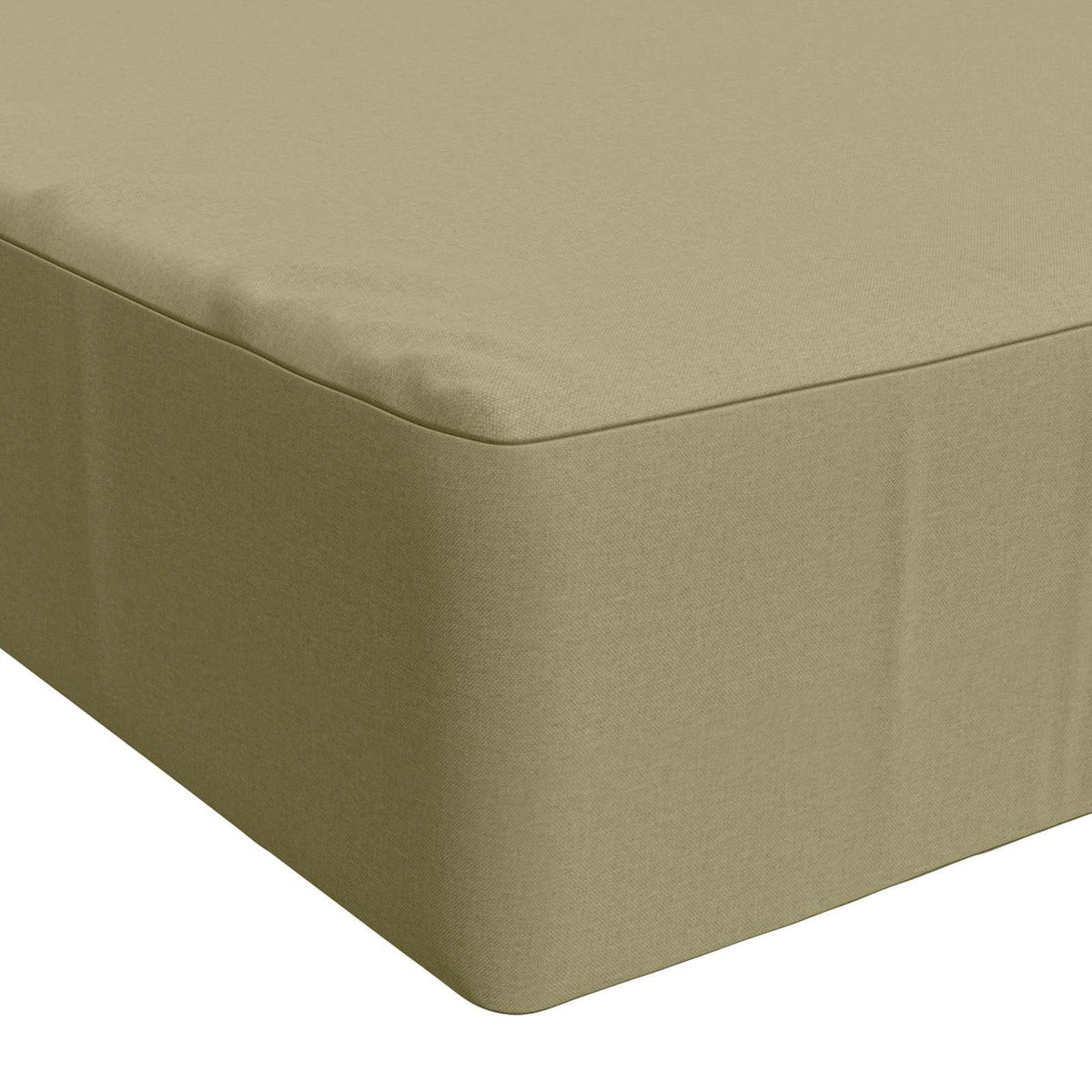 Seat Cushion SOEST 100% Polyester Light green 120 x 60 x 15 cm