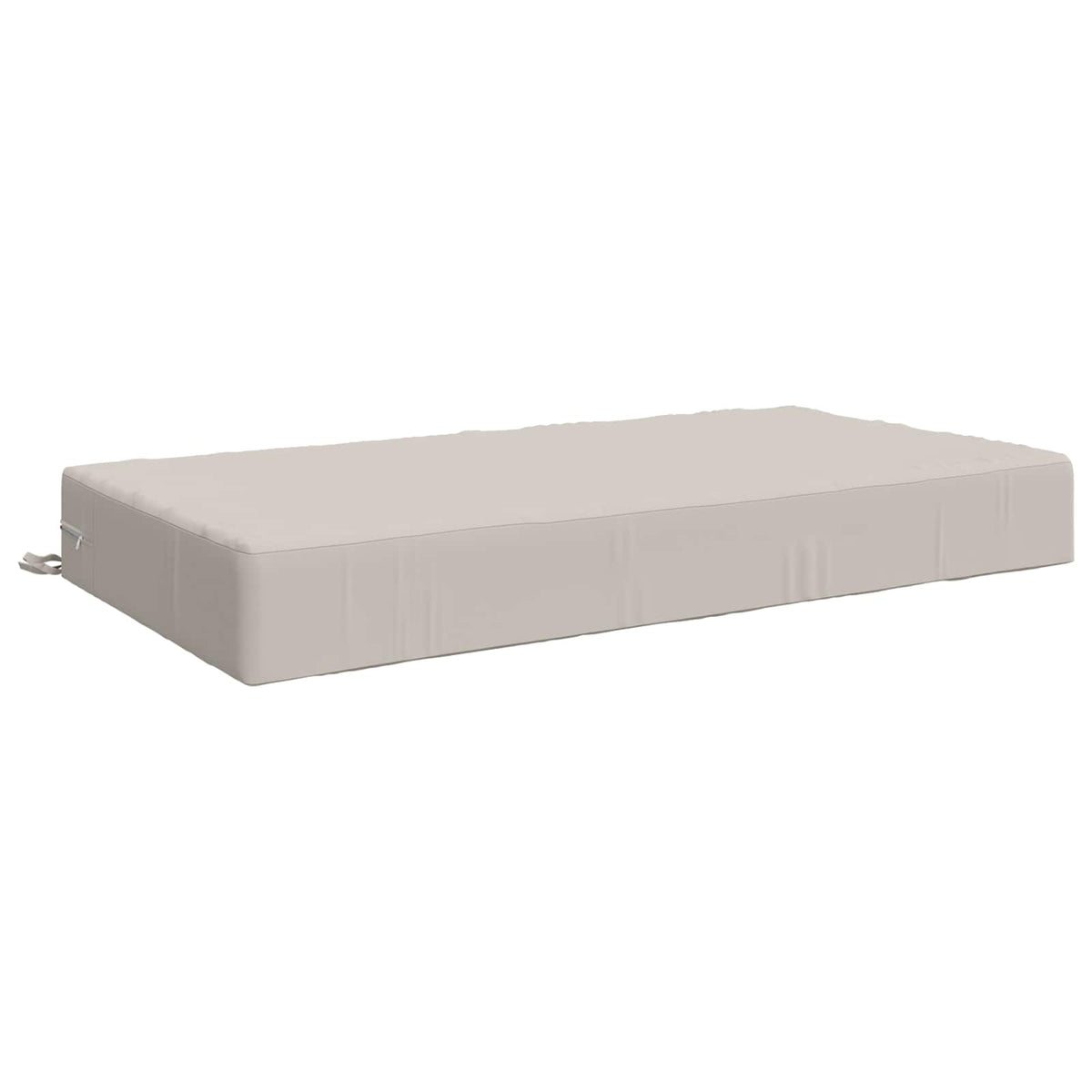 Seat Cushion SOEST 100% Polyester White 120 x 60 x 15 cm