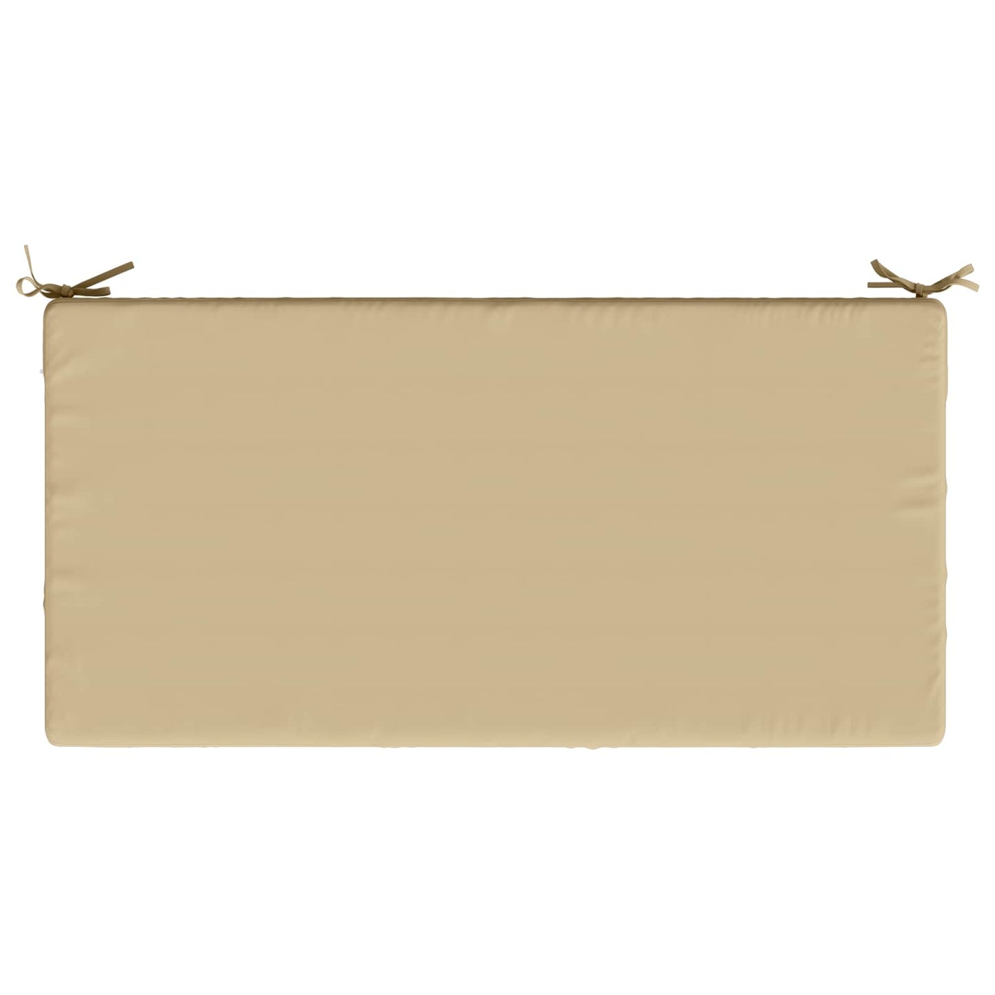 Seat Cushion SOEST 100% Polyester Beige 120 x 60 x 15 cm