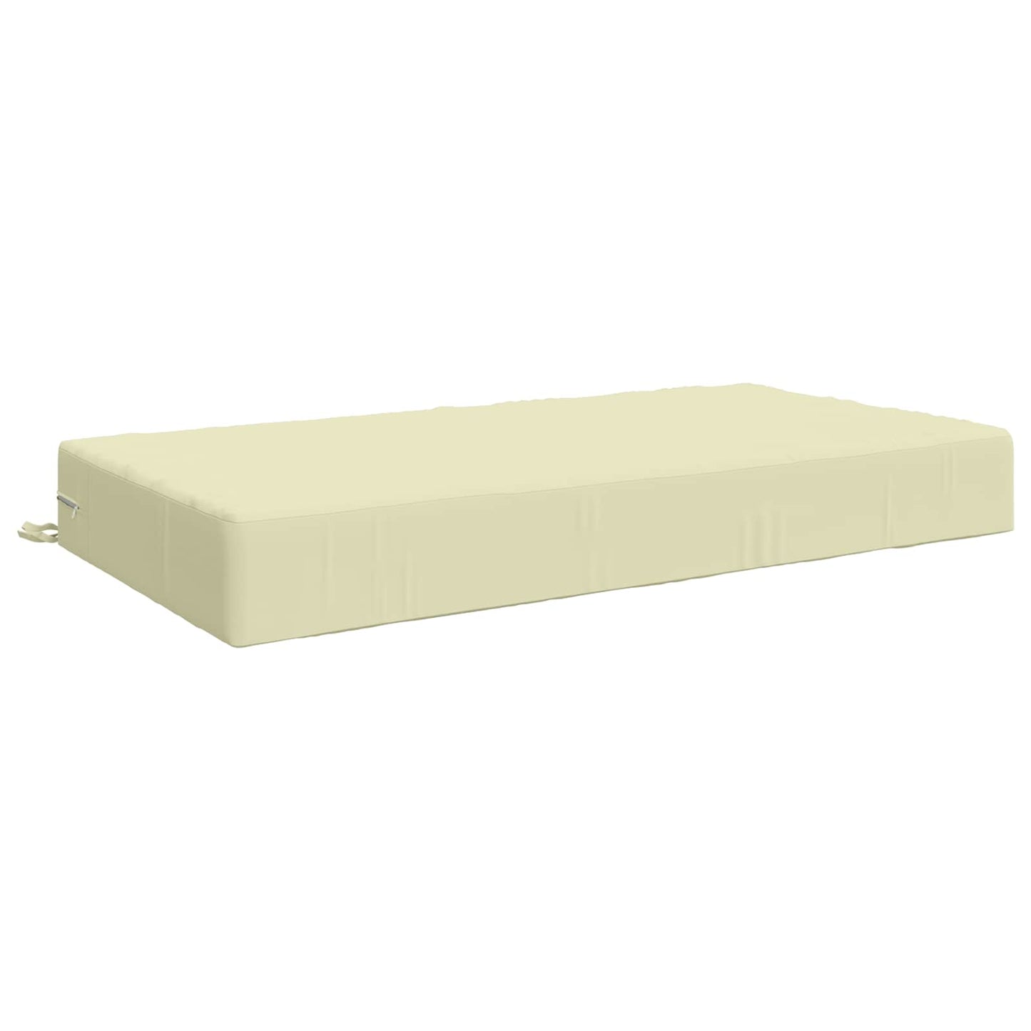 Seat Cushion SOEST 100% Polyester Cream 120 x 60 x 15 cm