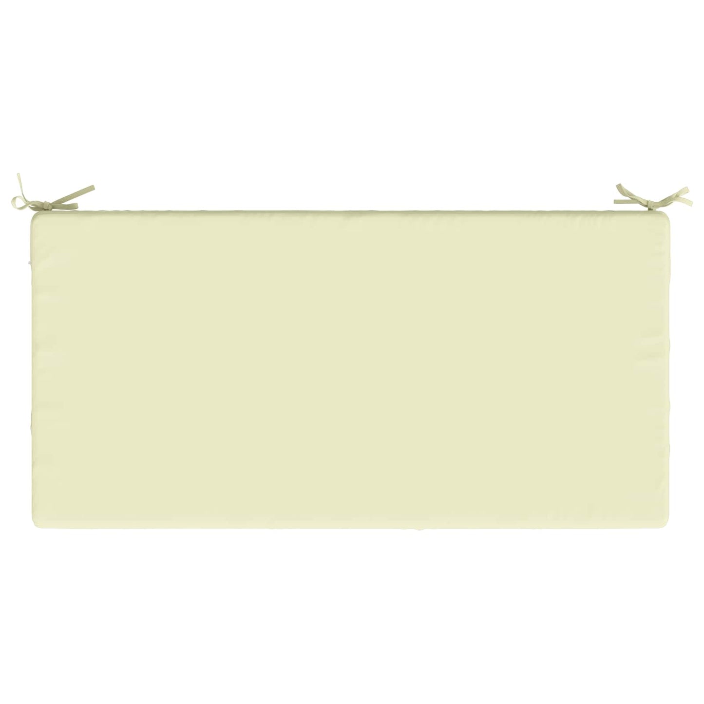 Seat Cushion SOEST 100% Polyester Cream 120 x 60 x 15 cm