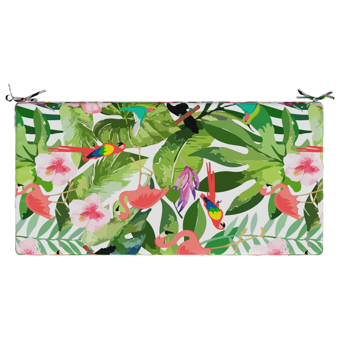 Seat Cushion SOEST 100% Polyester Multicolour 120 x 60 x 15 cm