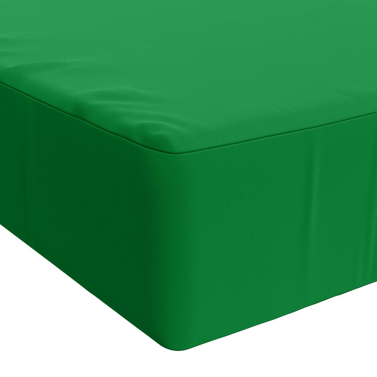 Seat Cushion SOEST 100% Polyester Green 120 x 60 x 15 cm