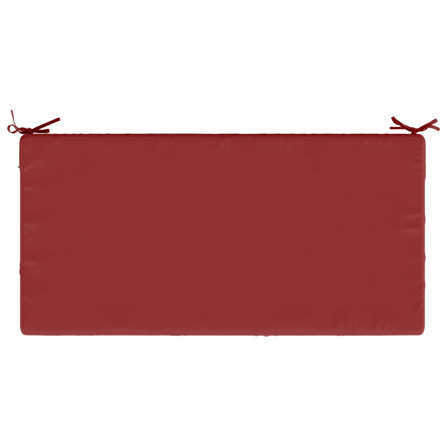Seat Cushion SOEST 100% Polyester Wine red 120 x 60 x 15 cm