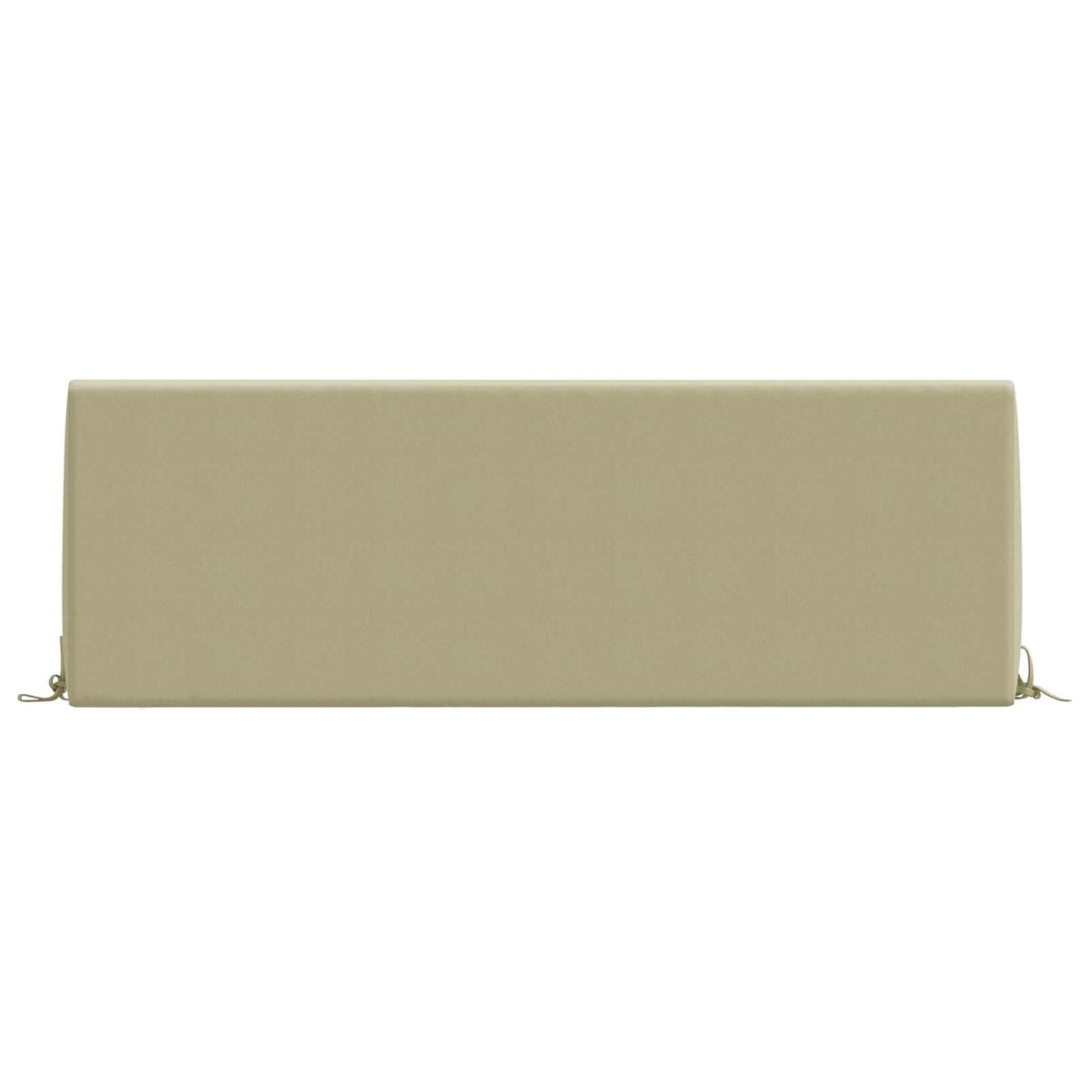 Back cushion SOEST 100% Polyester Light green 120 x 20 x 40 cm