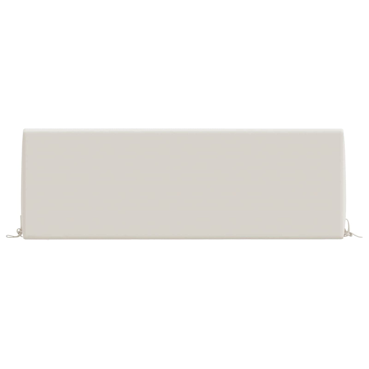 Back cushion SOEST 100% Polyester White 120 x 20 x 40 cm