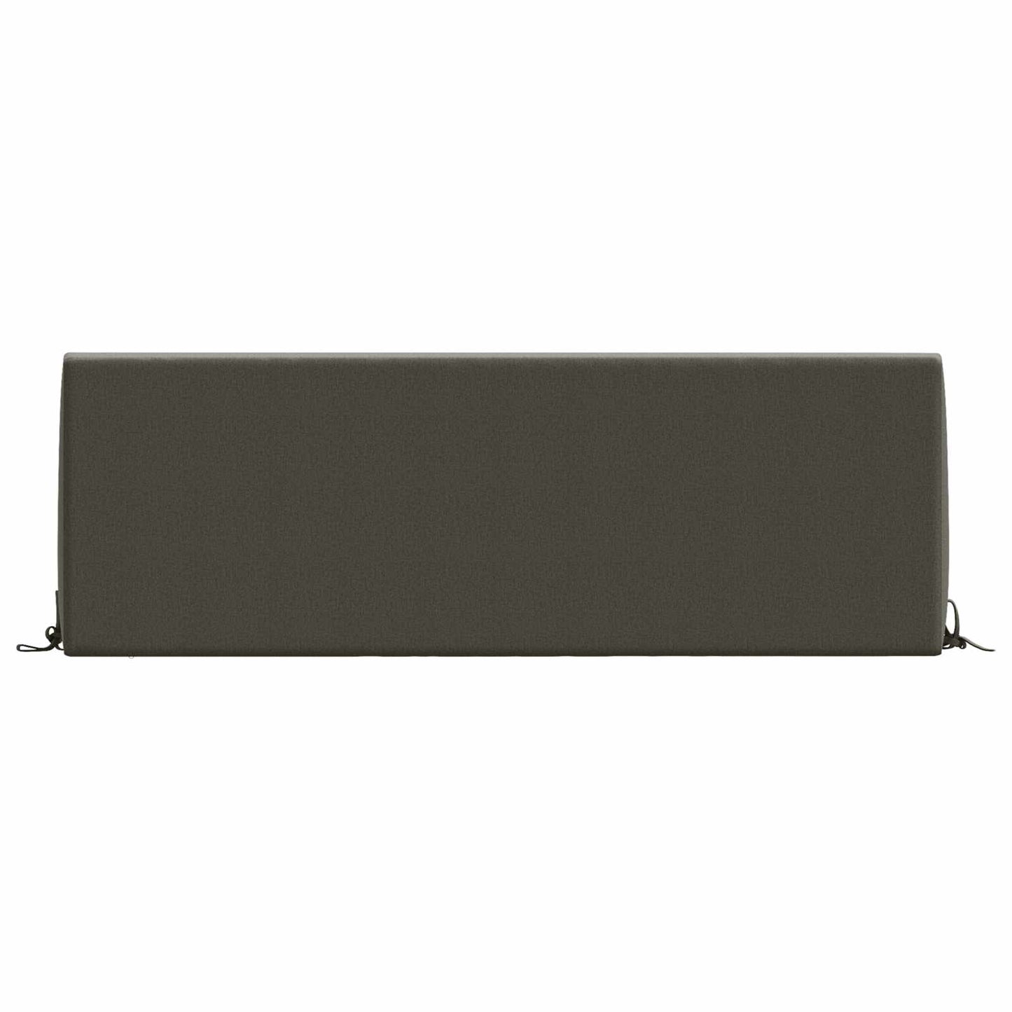 Back cushion SOEST 100% Polyester Anthracite 120 x 20 x 40 cm