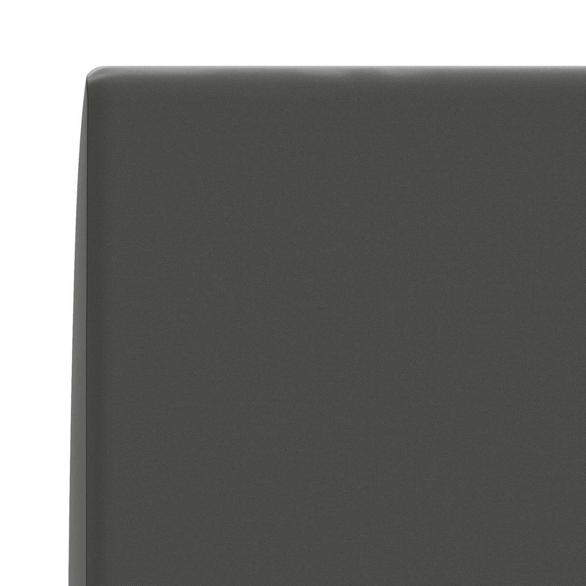 Back cushion SOEST 100% Polyester Anthracite 120 x 20 x 40 cm