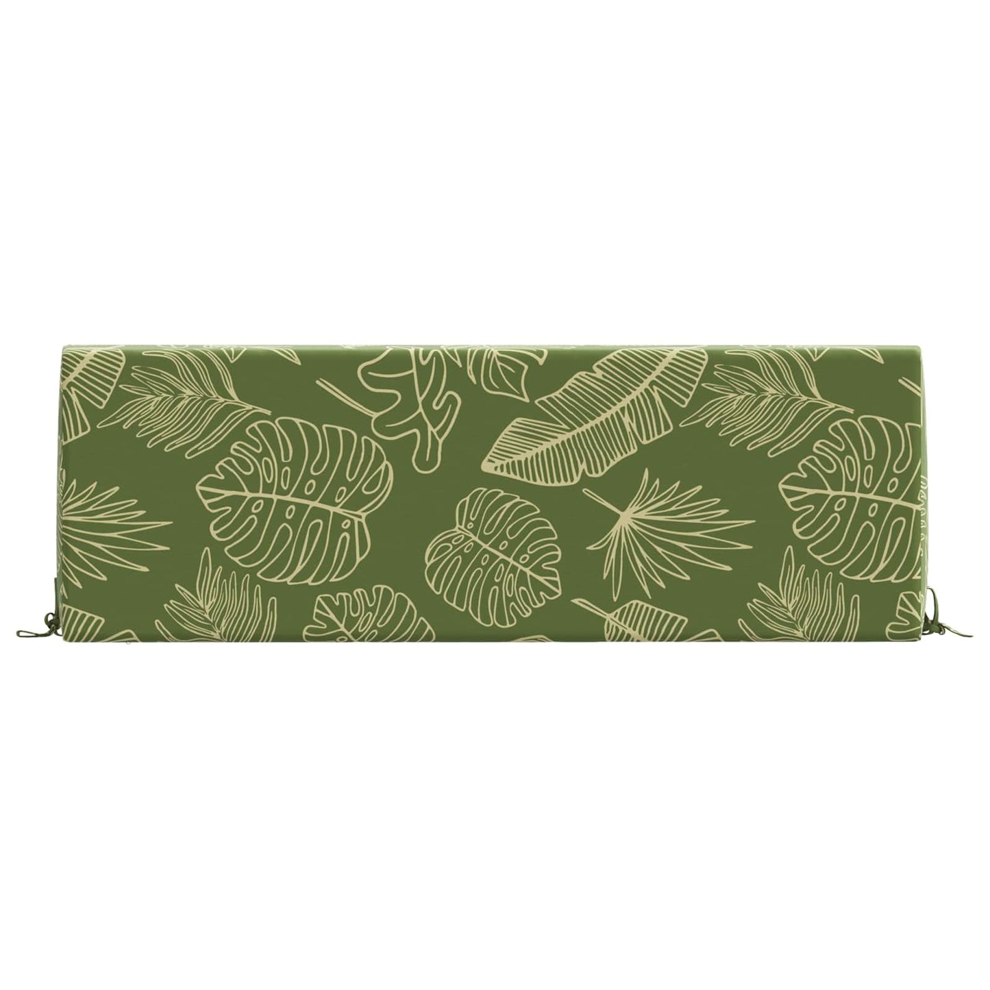 Back cushion SOEST 100% Polyester Leaf design 120 x 20 x 40 cm