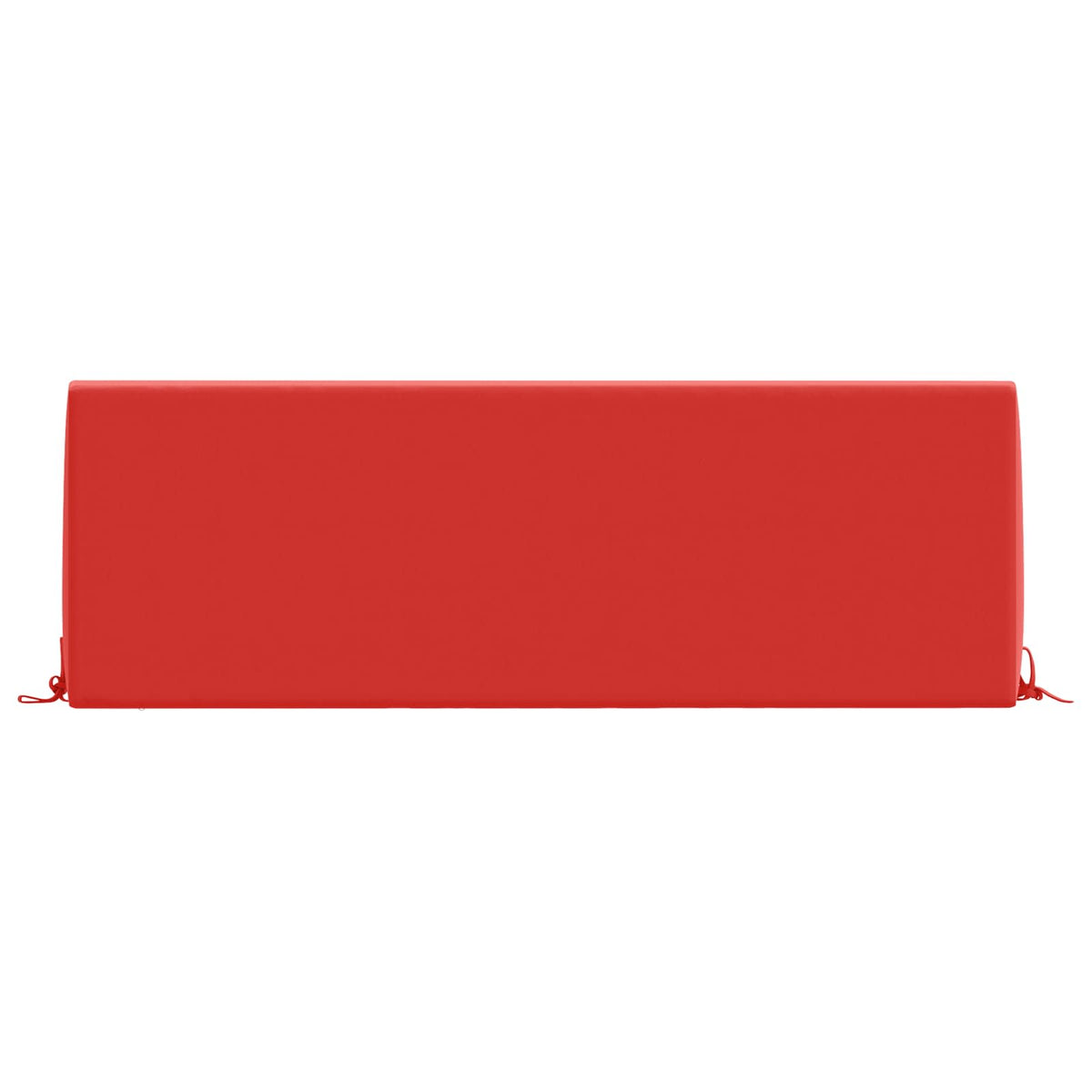 Back cushion SOEST 100% Polyester Red 120 x 20 x 40 cm