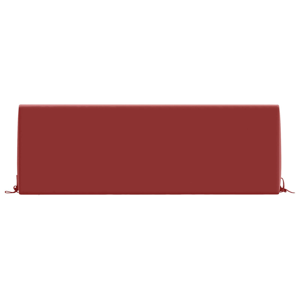 Back cushion SOEST 100% Polyester Wine red 120 x 20 x 40 cm