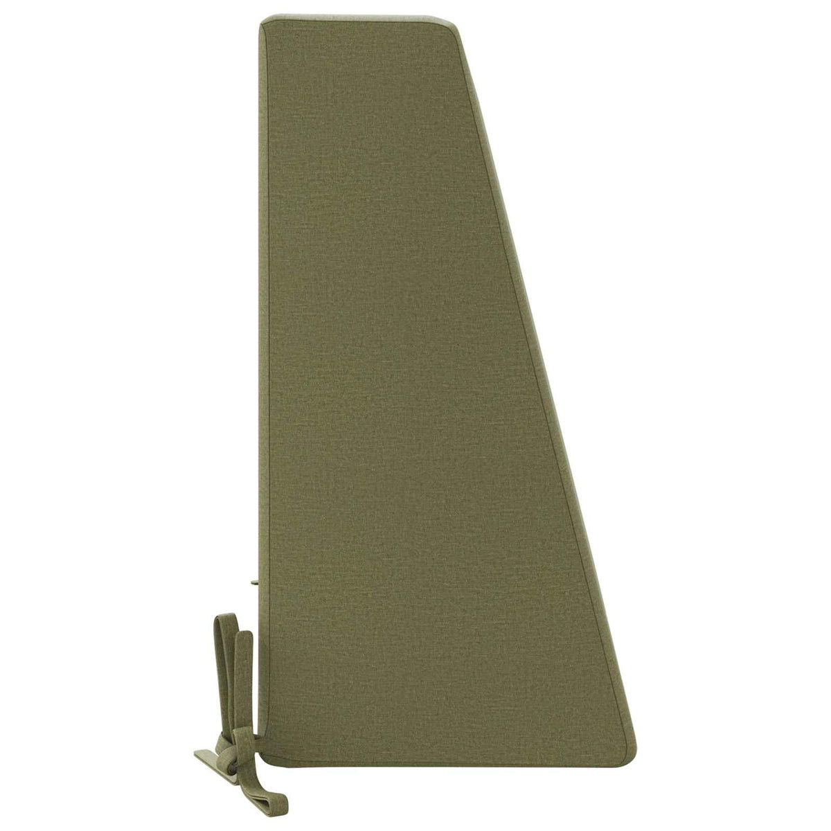 Back cushion SOEST 100% Polyester Olive green 60 x 20 x 40 cm
