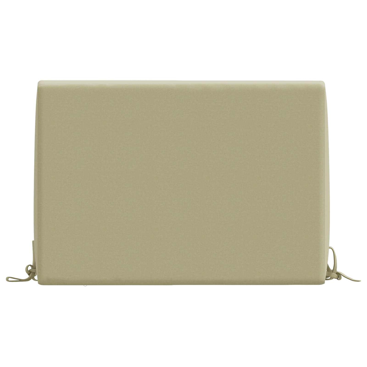 Back cushion SOEST 100% Polyester Light green 60 x 20 x 40 cm