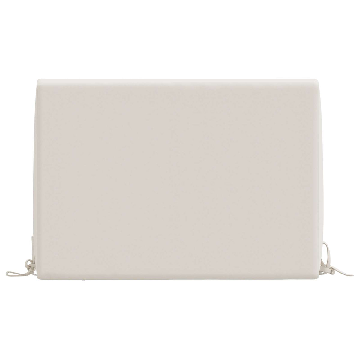 Back cushion SOEST 100% Polyester White 60 x 20 x 40 cm