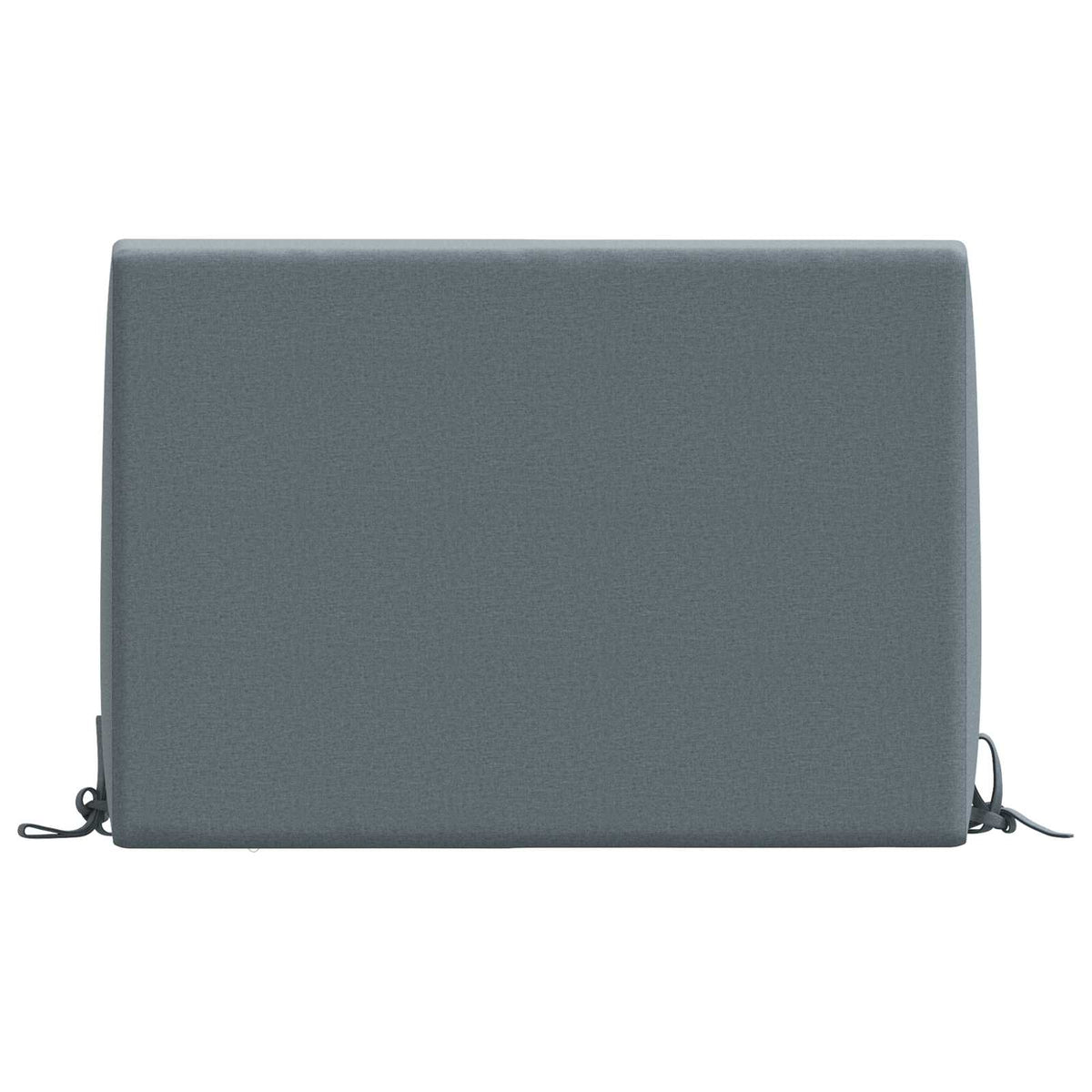Back cushion SOEST 100% Polyester Blue 60 x 20 x 40 cm