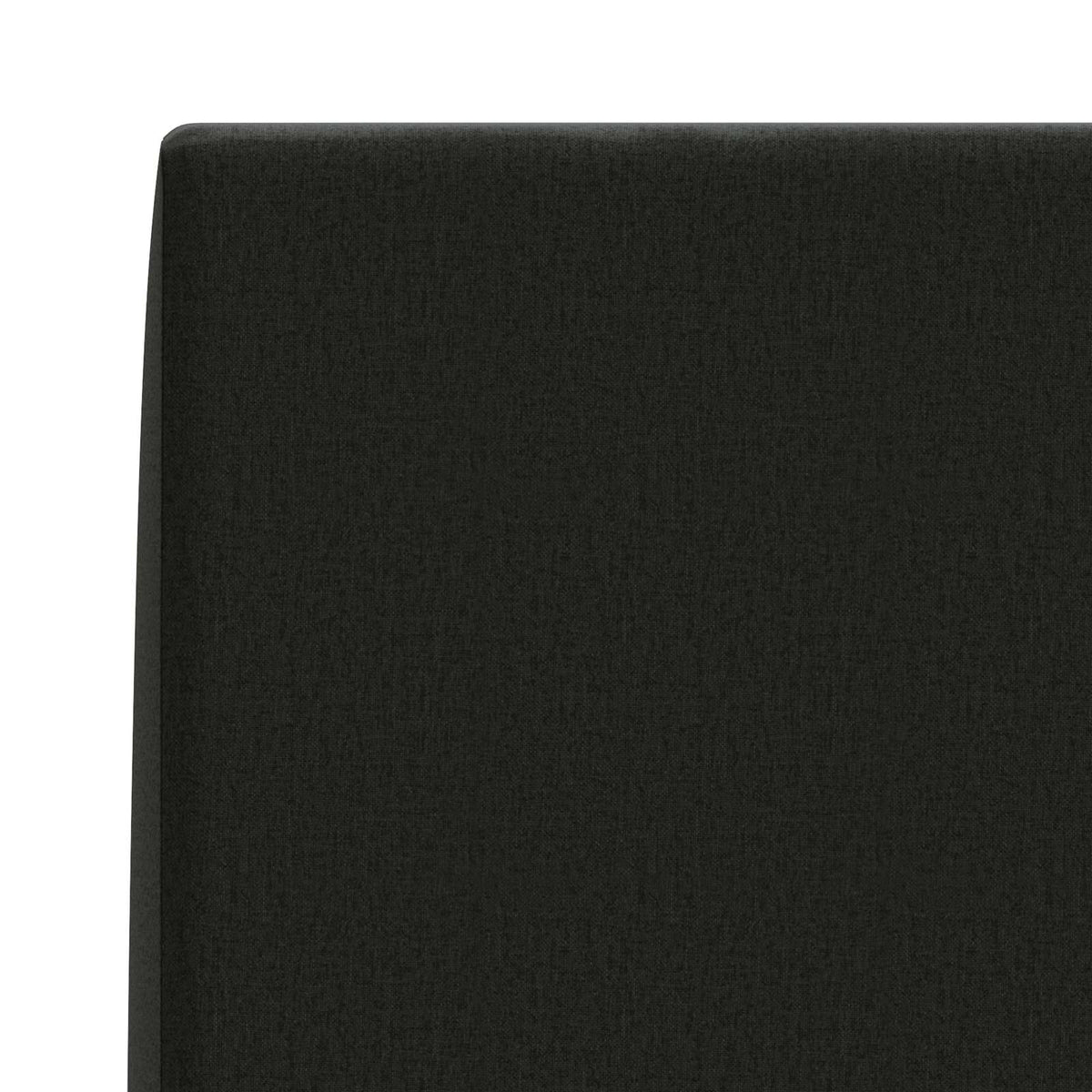 Back Cushion SOEST 100% Polyester Black 60 x 20 x 40 cm