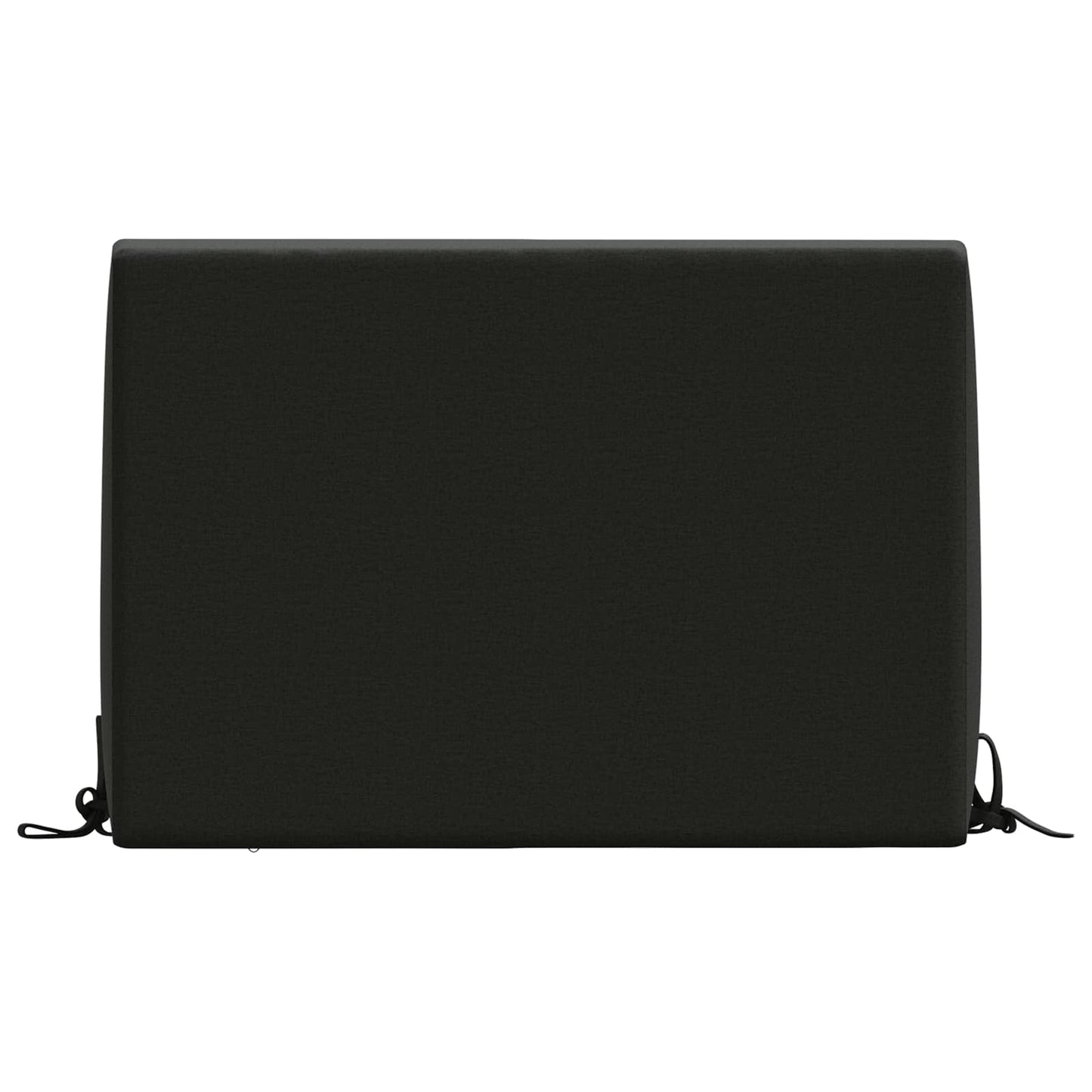 Back cushion SOEST 100% Polyester Black 60 x 20 x 40 cm