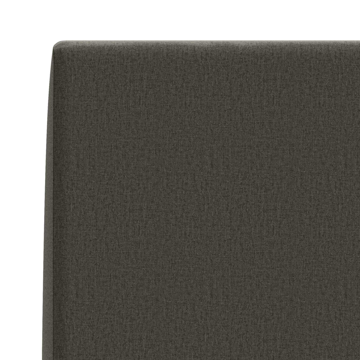 Back Cushion SOEST 100% Polyester Anthracite 60 x 20 x 40 cm