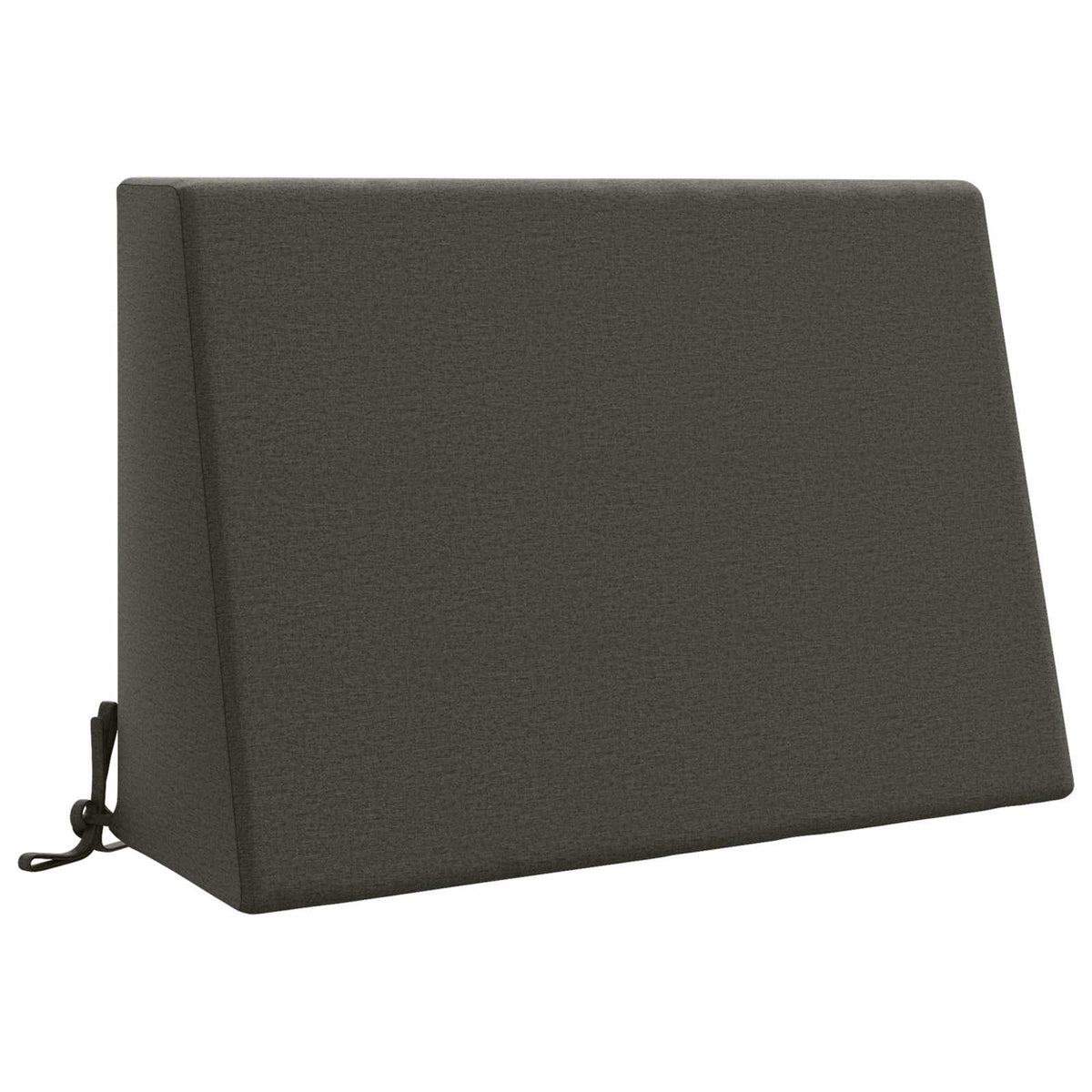 Back cushion SOEST 100% Polyester Anthracite 60 x 20 x 40 cm