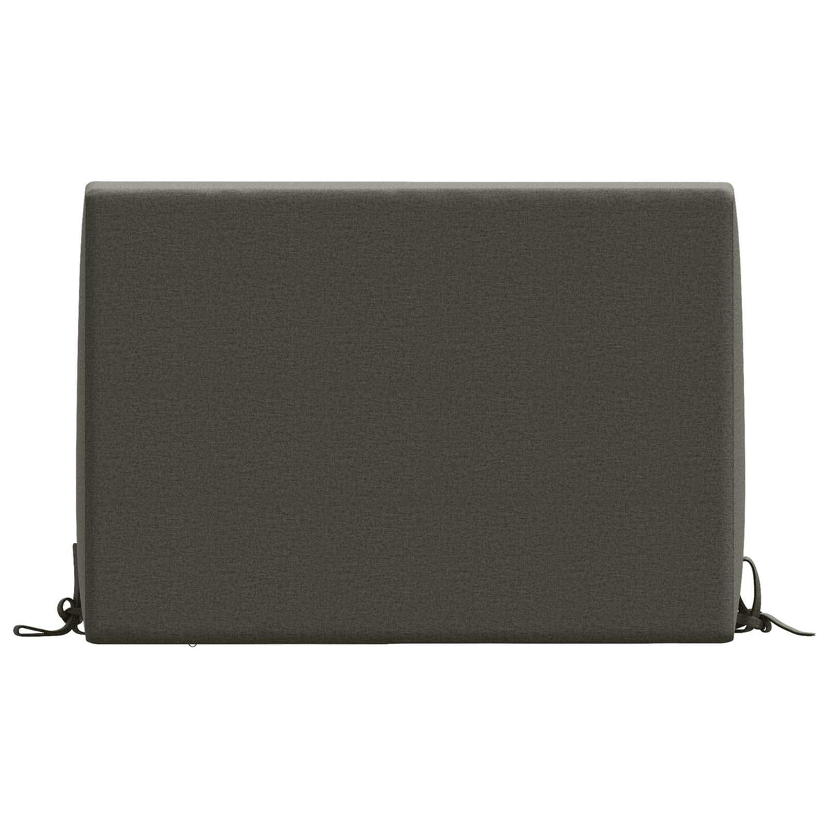 Back Cushion SOEST 100% Polyester Anthracite 60 x 20 x 40 cm
