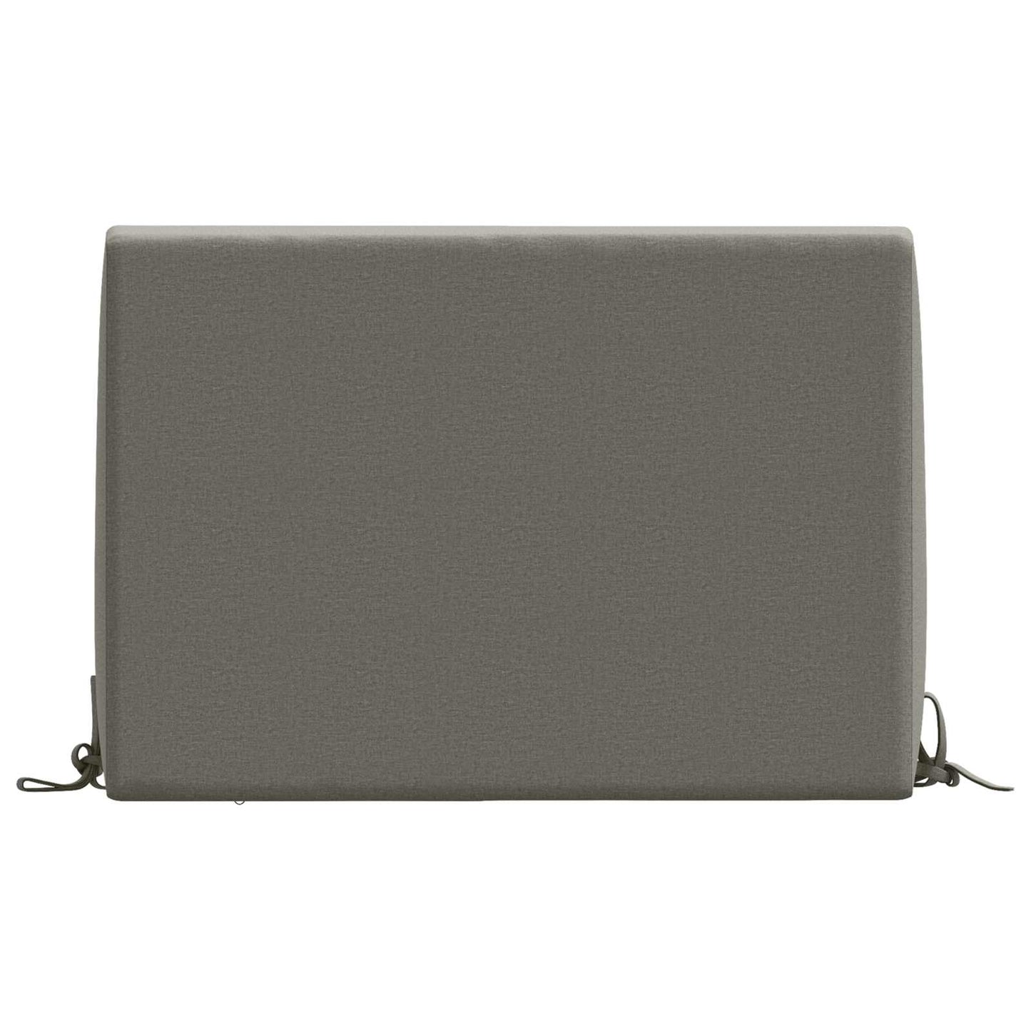 Back cushion SOEST 100% Polyester Grey 60 x 20 x 40 cm
