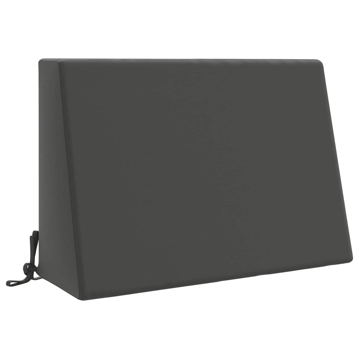Back Cushion SOEST 100% Polyester Anthracite 60 x 20 x 40 cm