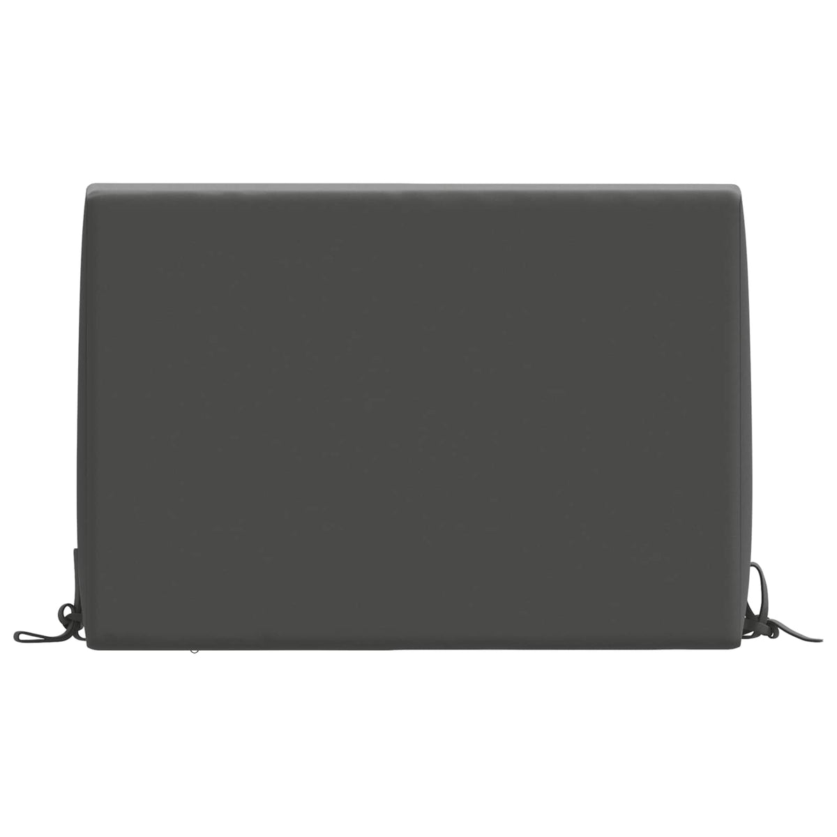 Back Cushion SOEST 100% Polyester Anthracite 60 x 20 x 40 cm