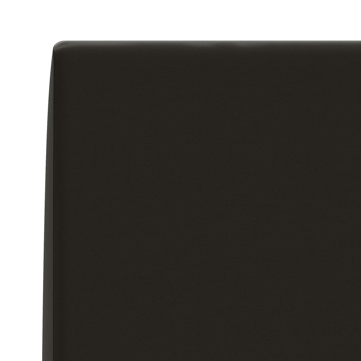 Back Cushion SOEST 100% Polyester Black 60 x 20 x 40 cm