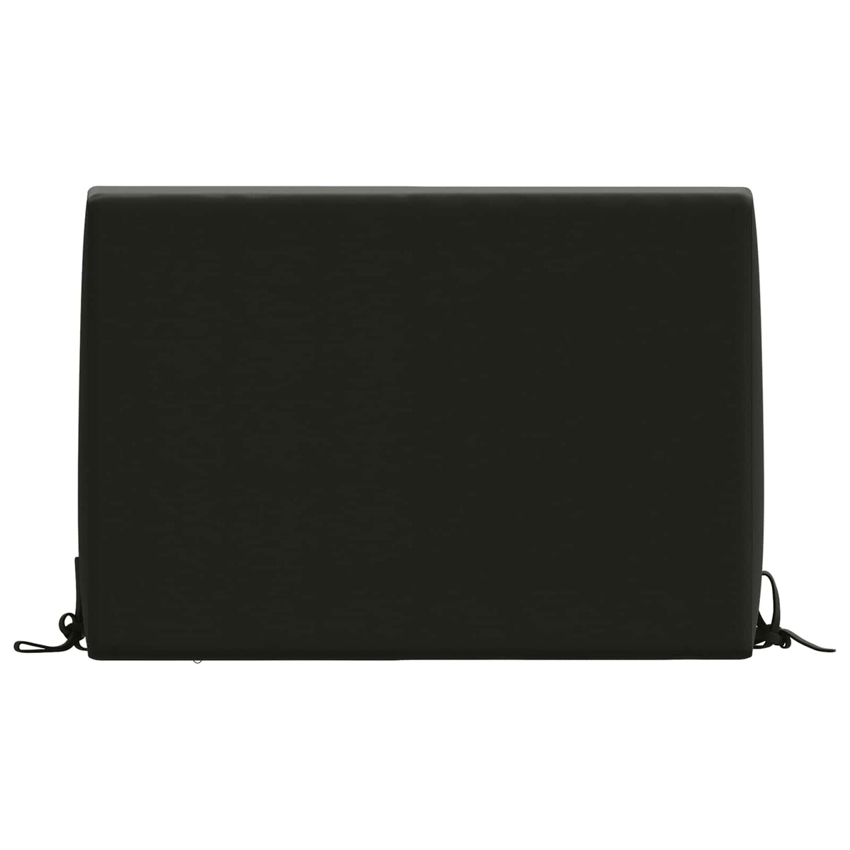 Back Cushion SOEST 100% Polyester Black 60 x 20 x 40 cm
