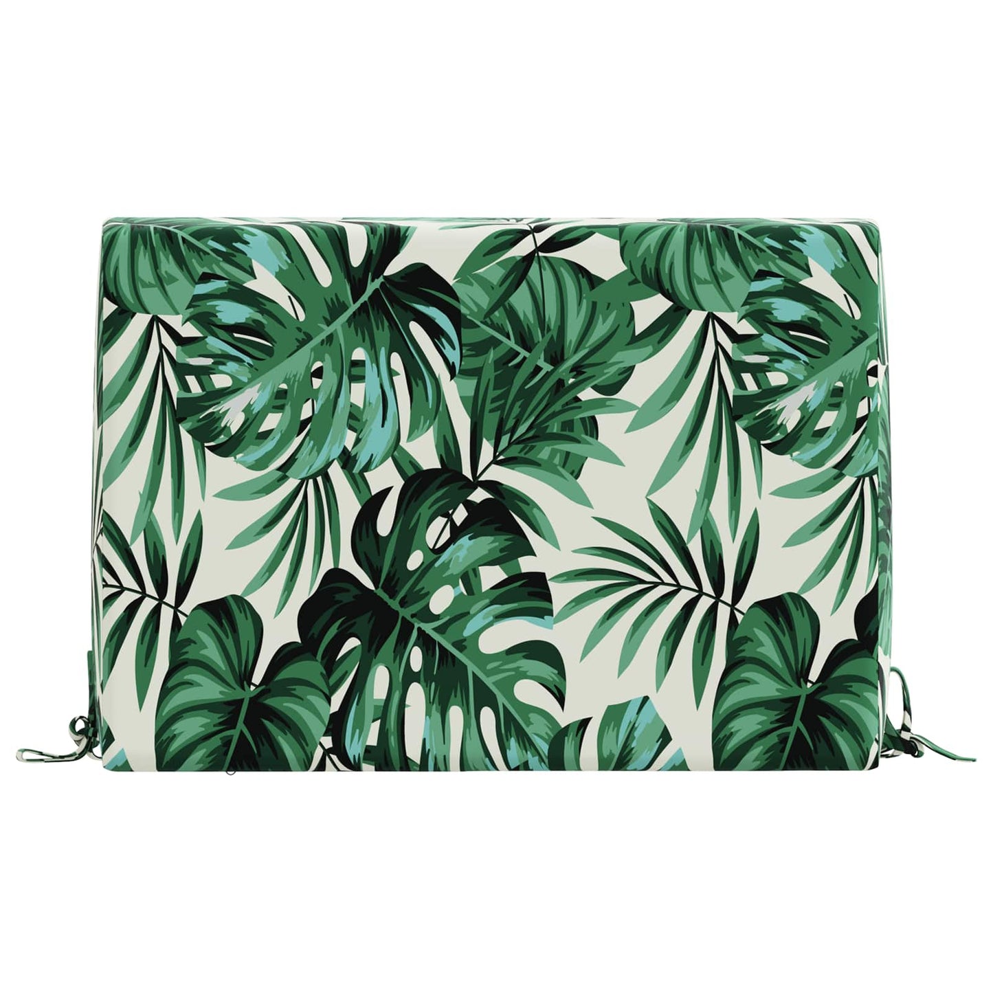 Back cushion SOEST 100% Polyester Leaf pattern 60 x 20 x 40 cm