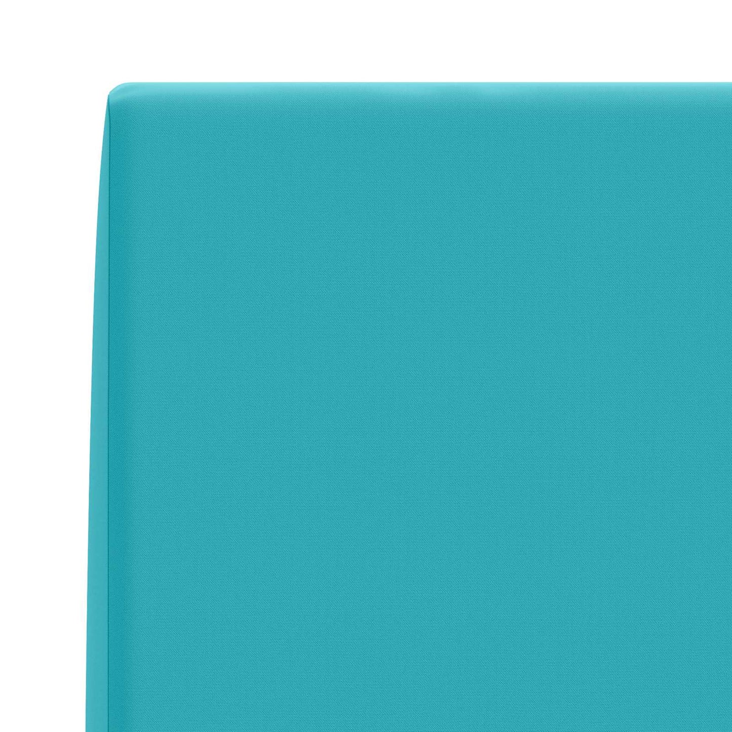 Back cushion SOEST 100% Polyester Turquoise 60 x 20 x 40 cm