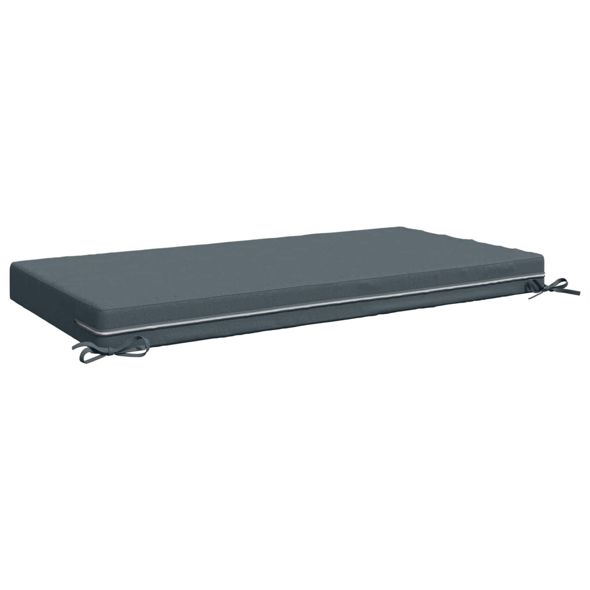 Seat Cushion SOEST 100% Polyester Blue 120 x 80 x 10 cm