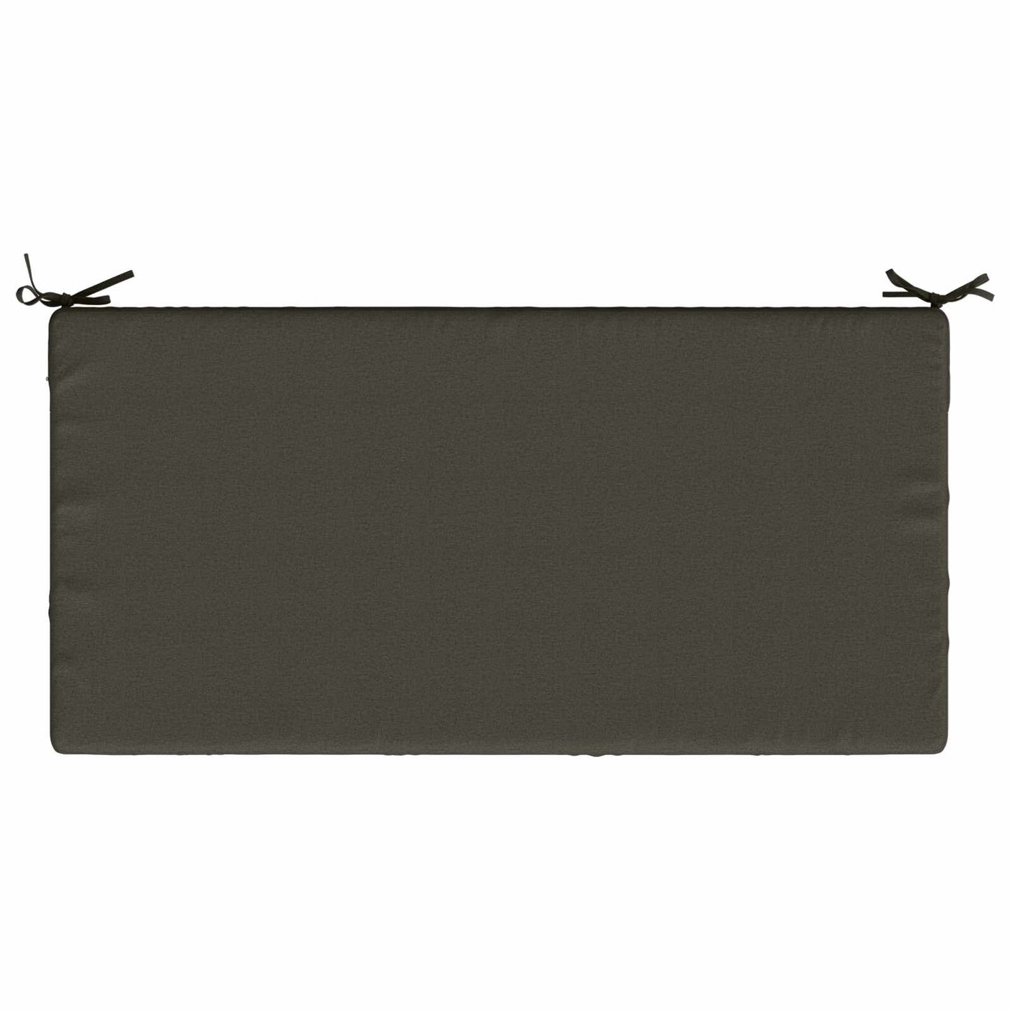 Seat Cushion SOEST 100% Polyester Anthracite 120 x 80 x 10 cm
