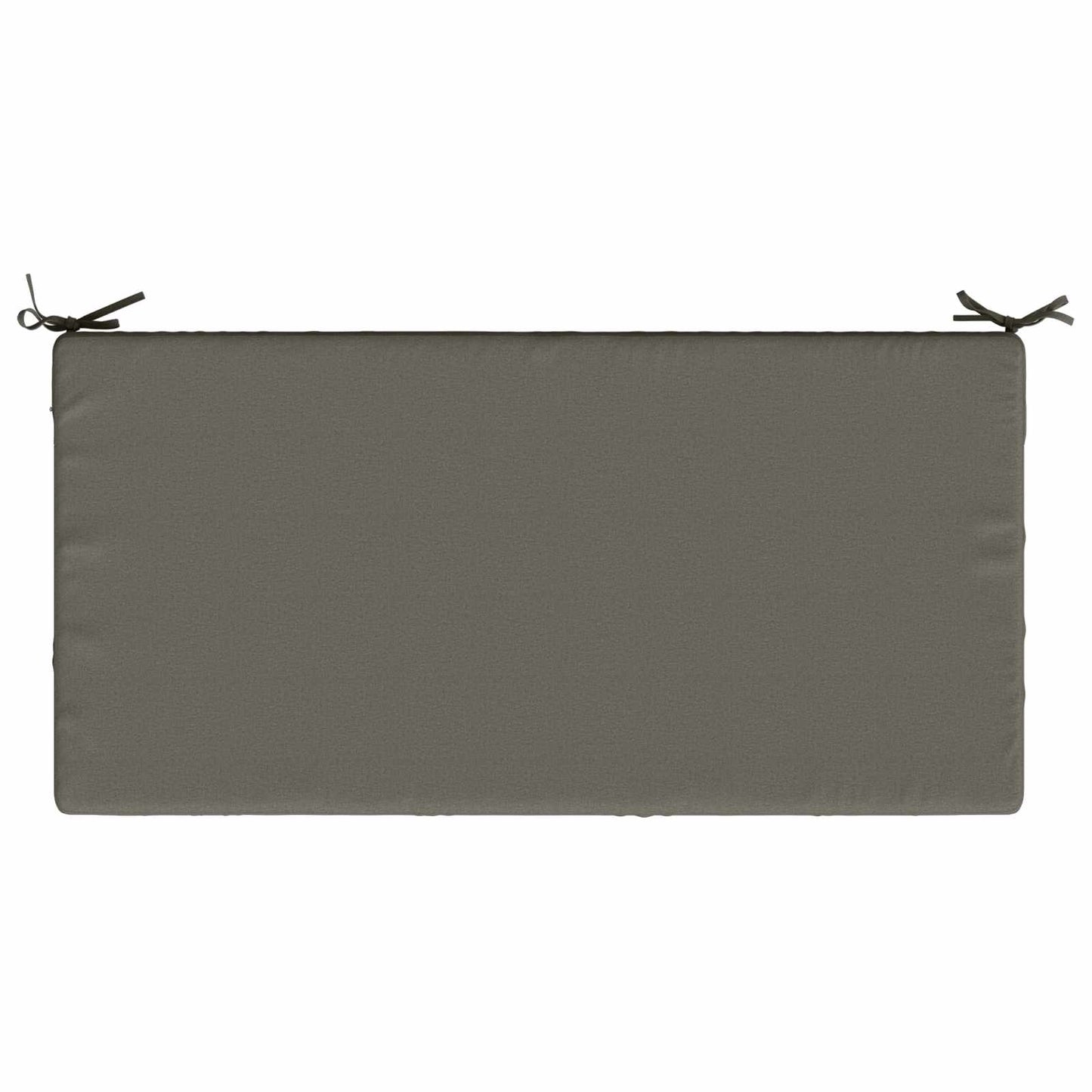 Seat Cushion SOEST 100% Polyester Grey 120 x 80 x 10 cm