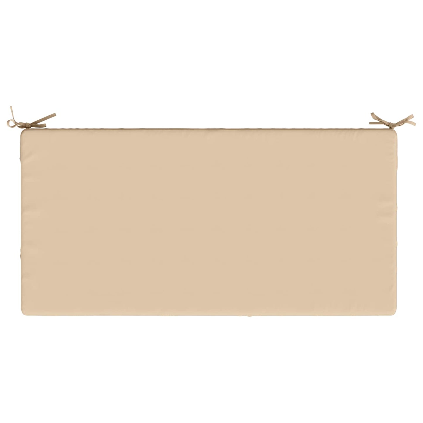 Seat Cushion SOEST 100% Polyester Cream 120 x 80 x 10 cm