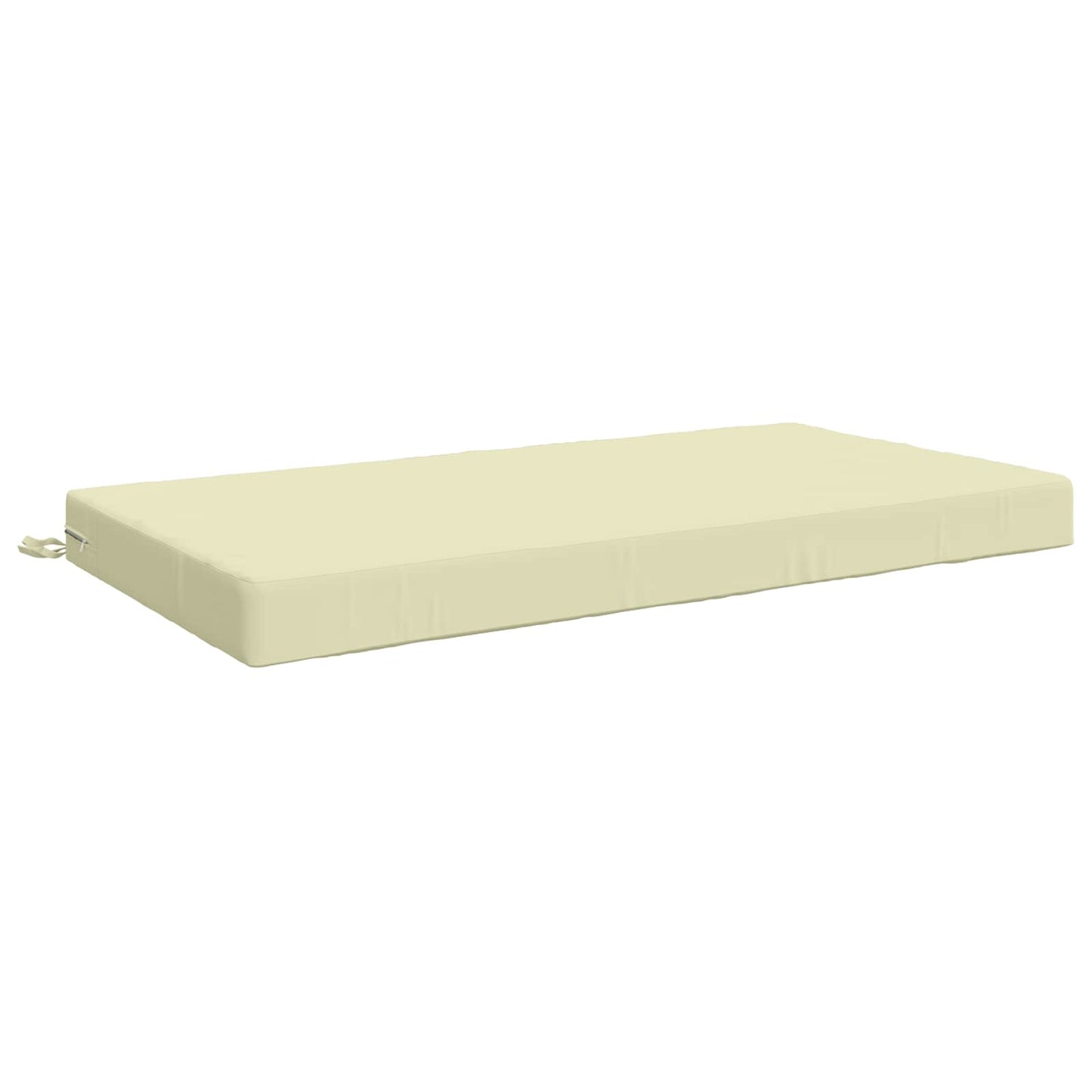 Seat Cushion SOEST 100% Polyester Cream 120 x 80 x 10 cm