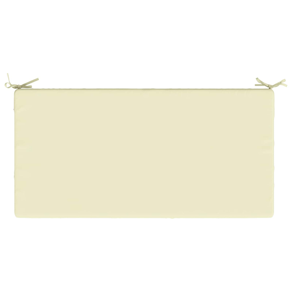 Seat Cushion SOEST 100% Polyester Cream 120 x 80 x 10 cm