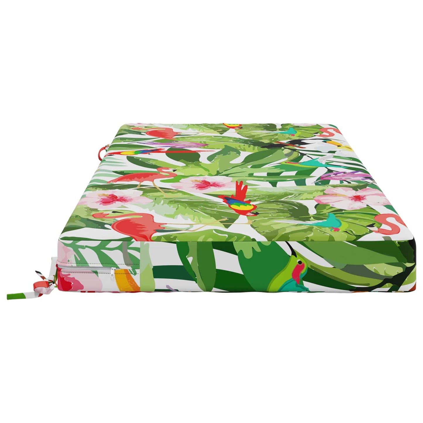 Seat Cushion SOEST 100% Polyester Multicolour 120 x 80 x 10 cm