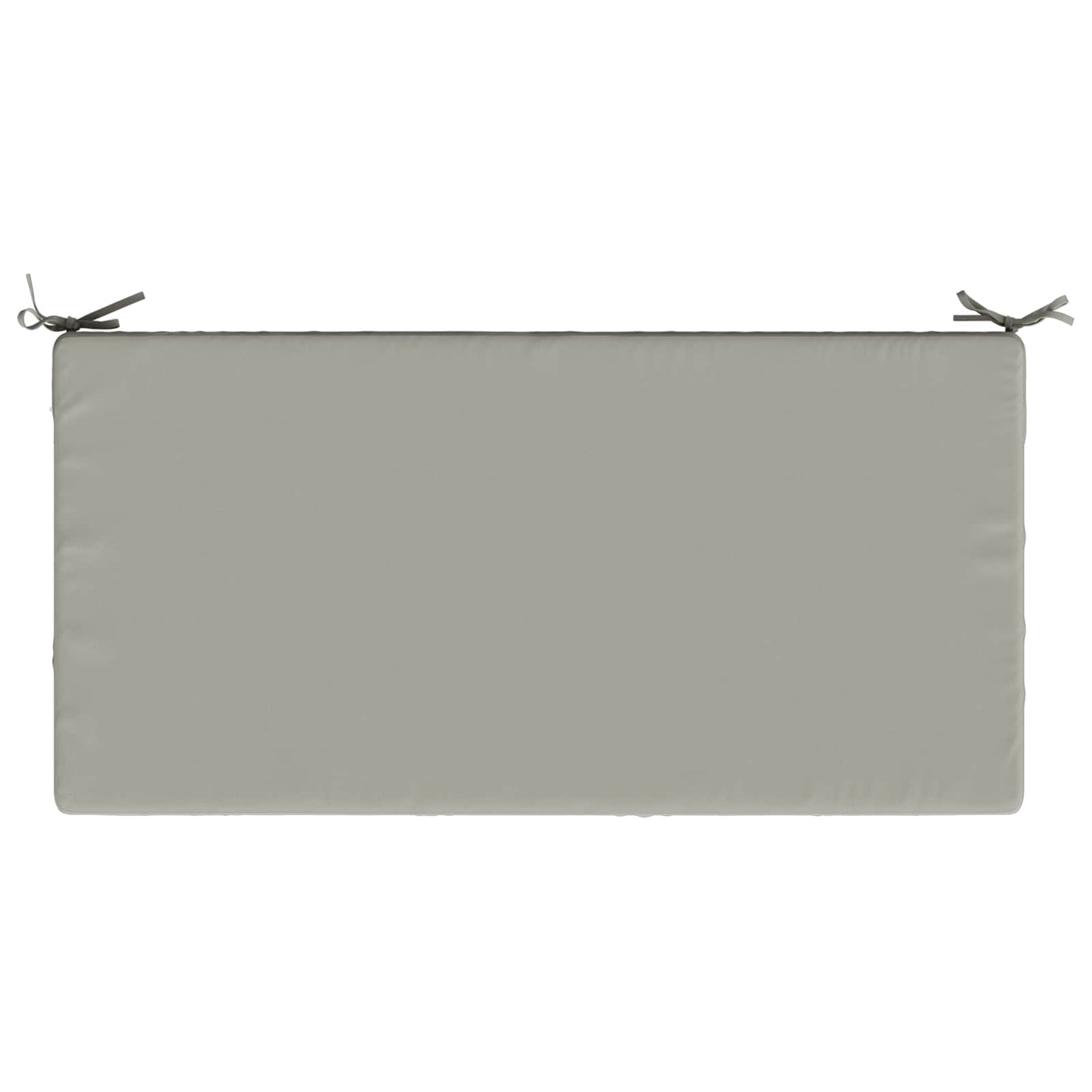 Seat Cushion SOEST 100% Polyester Grey 120 x 80 x 10 cm