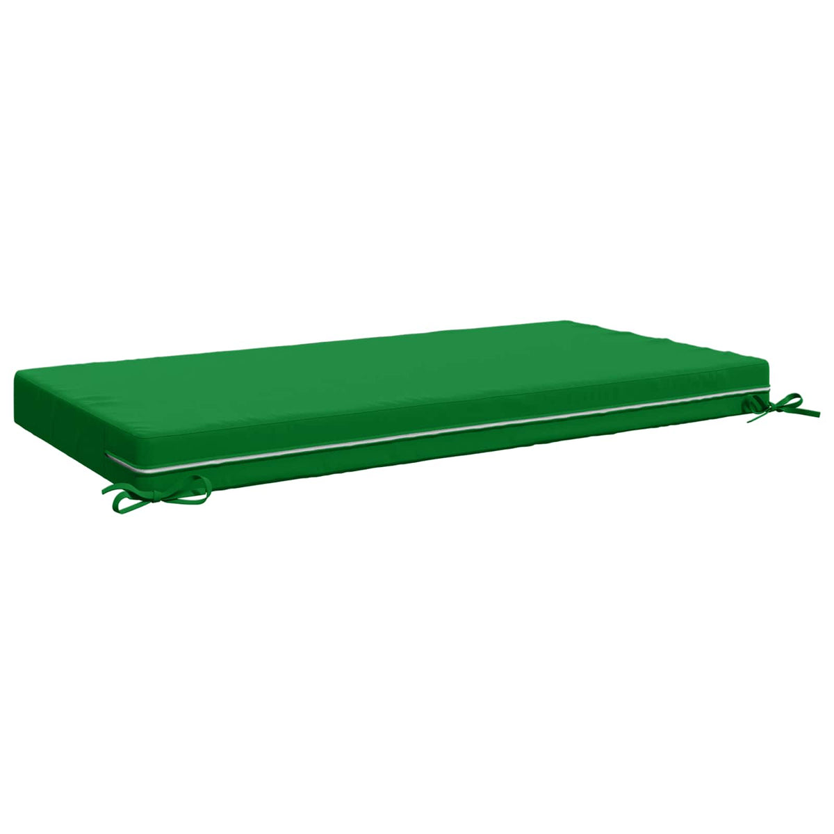 Seat Cushion SOEST 100% Polyester Green 120 x 80 x 10 cm