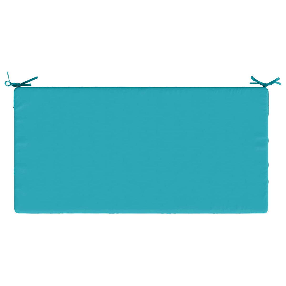Seat Cushion SOEST 100% Polyester Turquoise 120 x 80 x 10 cm