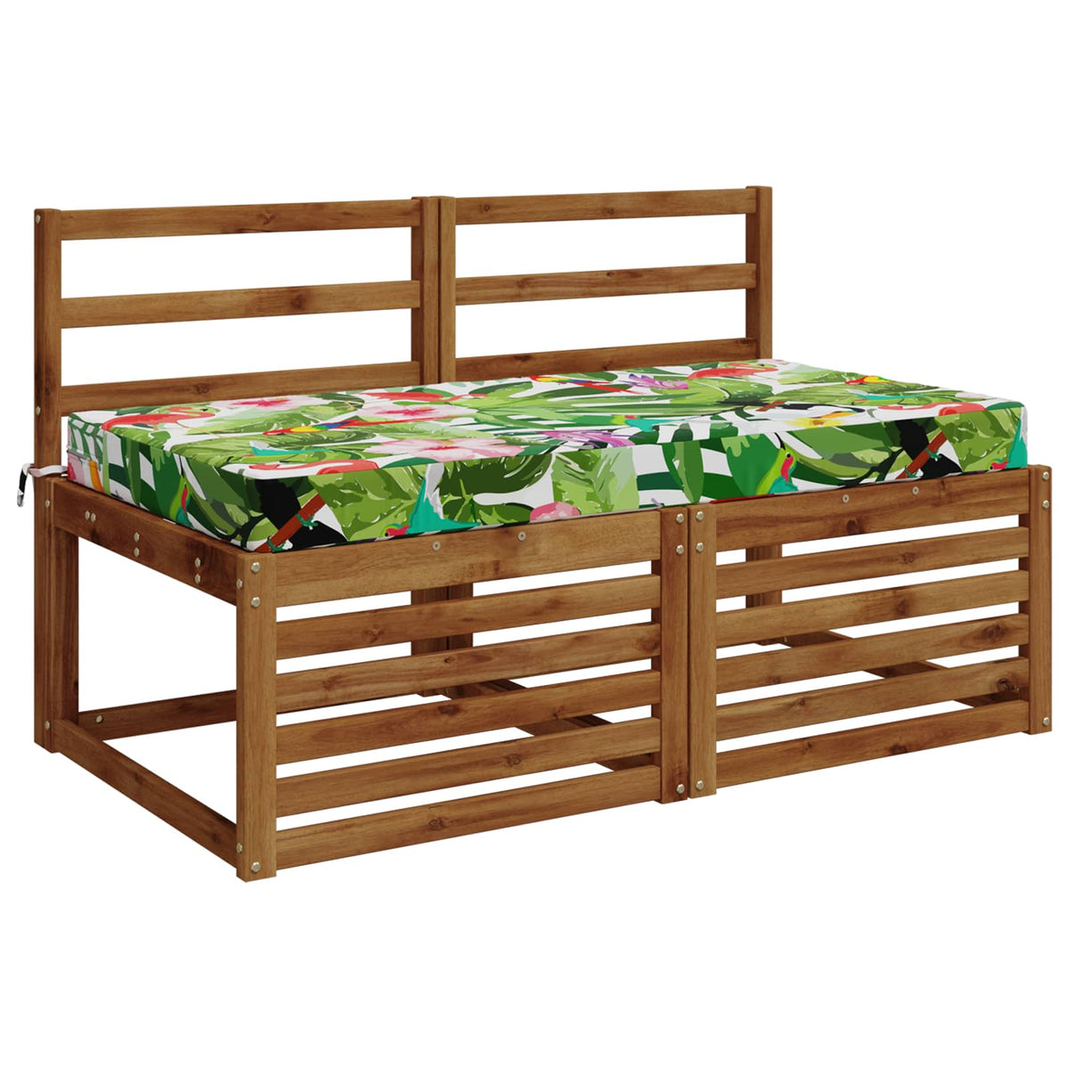 Seat Cushion SOEST 100% Polyester Multicolour 120 x 60 x 10 cm