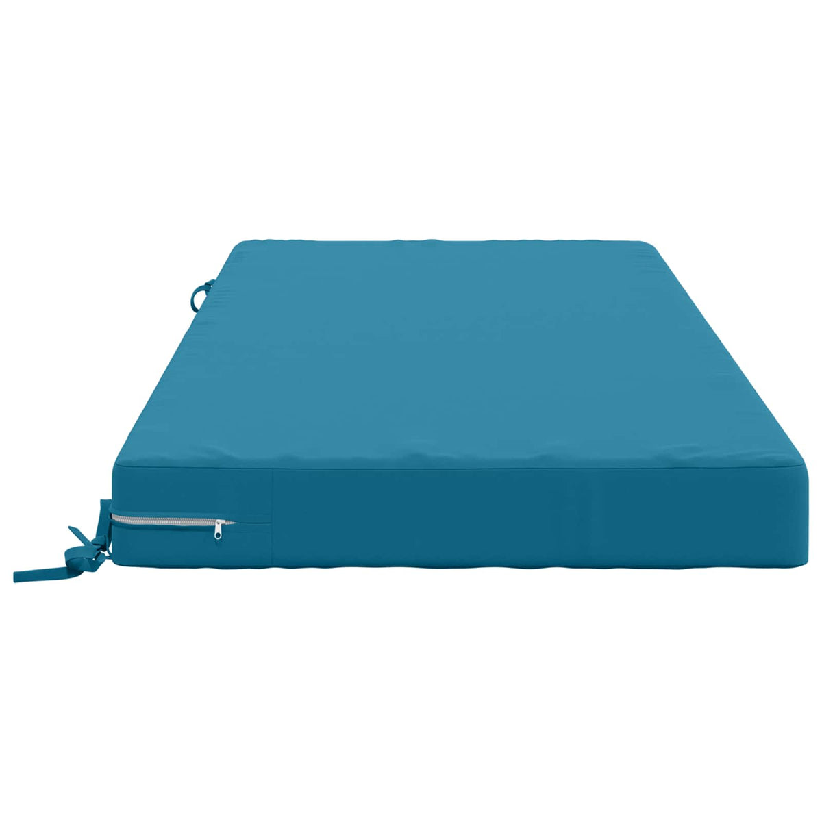 Seat Cushion SOEST 100% Polyester Light Blue 120 x 60 x 10 cm