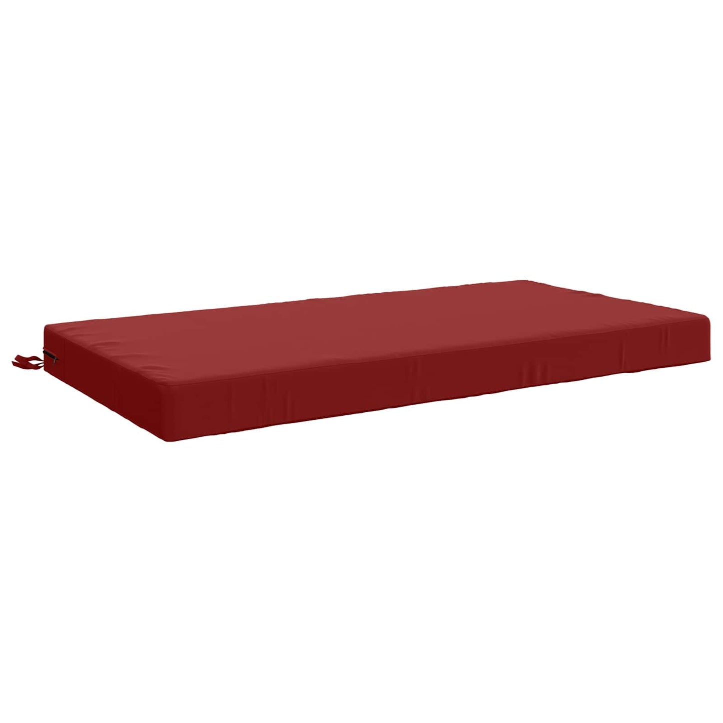 Seat Cushion SOEST 100% Polyester Wine Red 120 x 60 x 10 cm