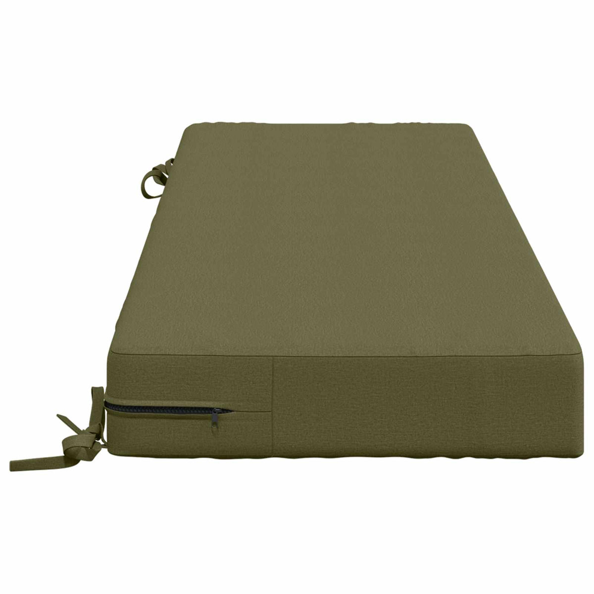 Back Cushion SOEST 100% Polyester Olive Green 120 x 40 x 10 cm
