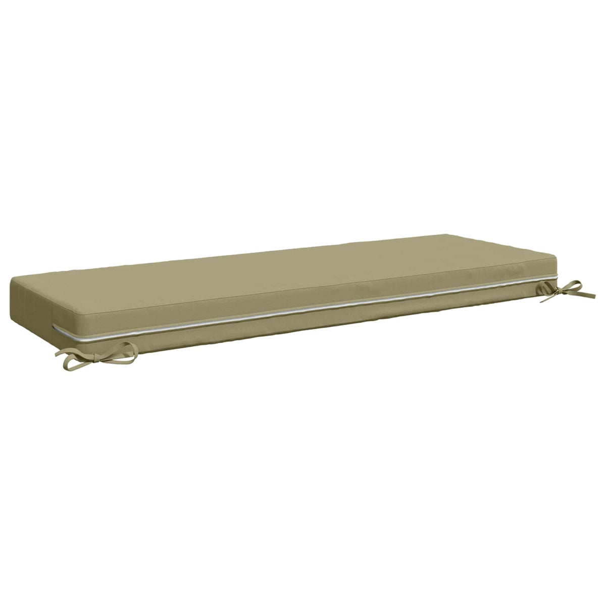 Back Cushion SOEST 100% Polyester Light Green 120 x 40 x 10 cm